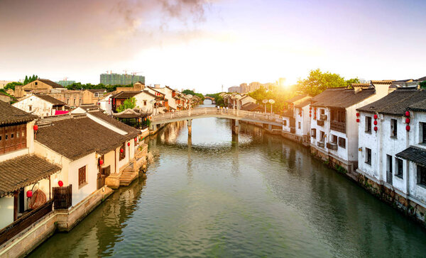 Wuxi, a famous water town in China