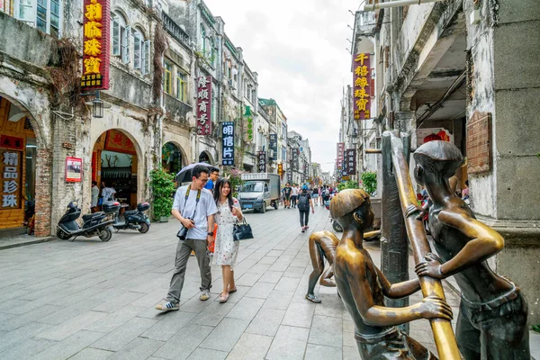 Beihai China April 2018 Beihai Old Street Imit Vielen Jahrhundertealten — Stockfoto