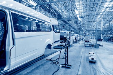 Jiangxi Çin-Eylül 4,2017, Jiangxi Nanchang Jiangling Motors grubu A.ş Otomotiv üretim hattı.