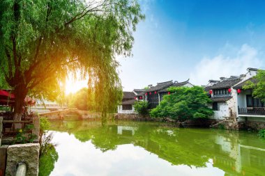 Wuxi, Çin ünlü su şehirde