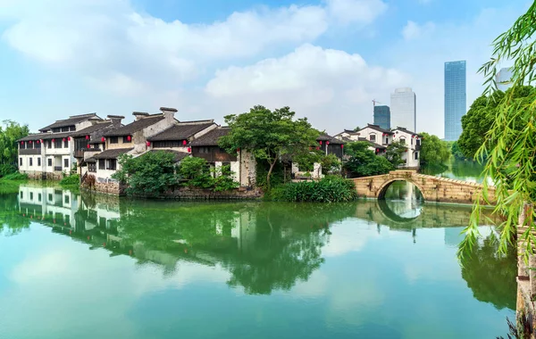 Wuxi Una Famosa Ciudad Acuática China —  Fotos de Stock