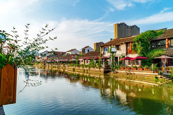 Wuxi Een Beroemde Water Stad China — Stockfoto