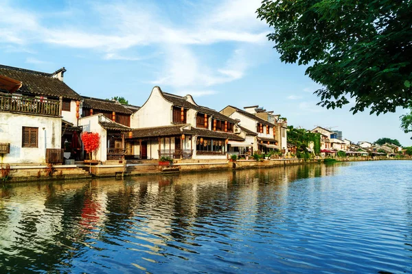 中国著名的水上城市 — 图库照片