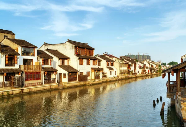 Wuxi Μια Πόλη Περίφημη Νερού Στην Κίνα — Φωτογραφία Αρχείου