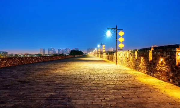 Ancient City Wall Zhonghua Gate Nanjing China — Stock Photo, Image