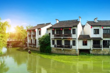 Wuxi, Çin ünlü su şehirde
