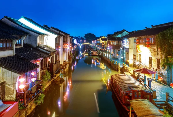 Suzhou China Una Famosa Ciudad Acuática Con Muchas Ciudades Antiguas —  Fotos de Stock