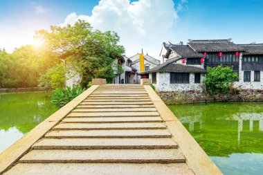 Wuxi, Çin ünlü su şehirde