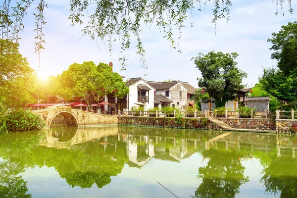 Wuxi Een Beroemde Water Stad China — Stockfoto