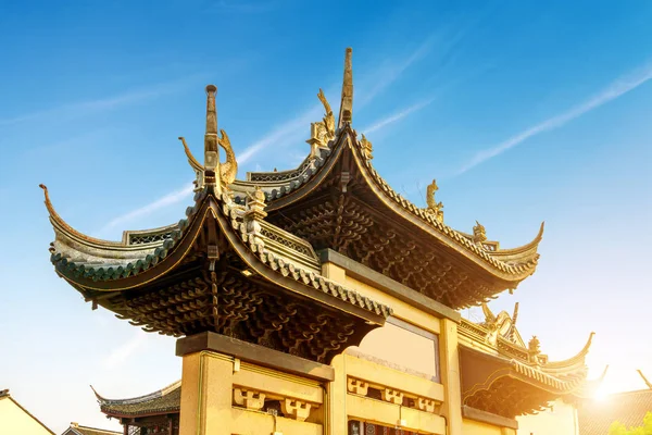 Arco Arte Estilo Arquitetônico Clássico Chinês — Fotografia de Stock