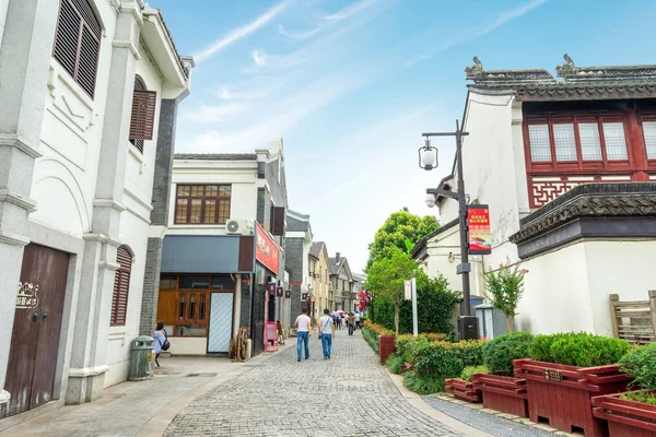 Suzhou China June 2018 Suzhou Republic China Style Street Has — Stock Photo, Image