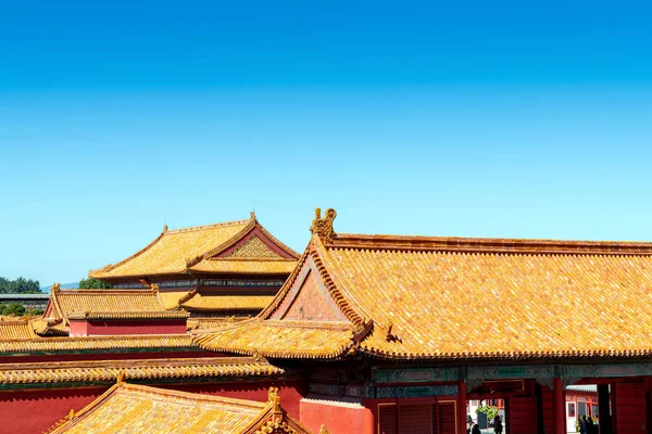 Vistas Desde Ciudad Prohibida Beijing — Foto de Stock