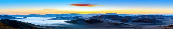 Вид Горы Утром Внутренняя Монголия Китай — стоковое фото