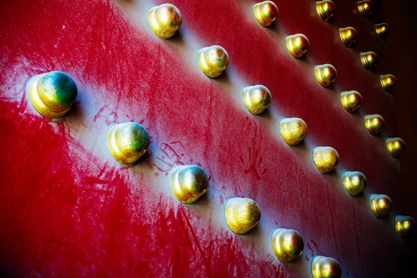 Traditional Chinese Red Door — Stock Photo, Image