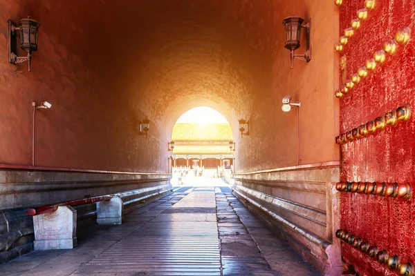 Ingresso Settentrionale Della Città Proibita Pechino — Foto Stock