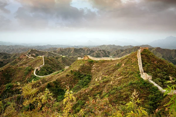 Greatwall Landmarken Kina Och Peking — Stockfoto