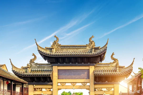 Art Arch Chinese Klassieke Bouwstijl — Stockfoto