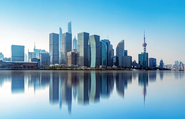 Shanghai Skyline Modern Urban Skyscrapers China — Stock Photo, Image