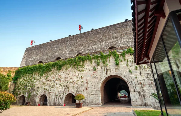 Puerta Tradicional Nanjing Zhonghuamen Uno Los Edificios Emblemáticos Nanjing China Fotos de stock libres de derechos