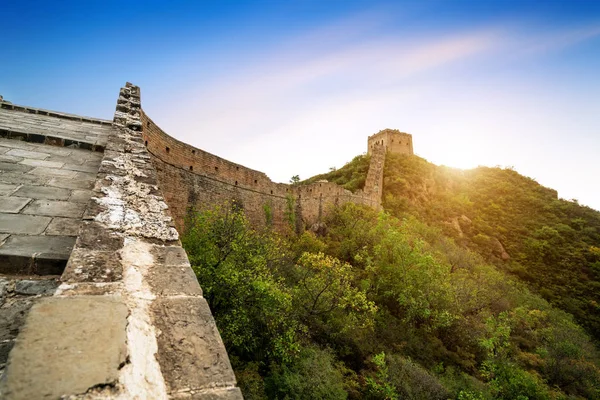Великая Китайская стена. — стоковое фото