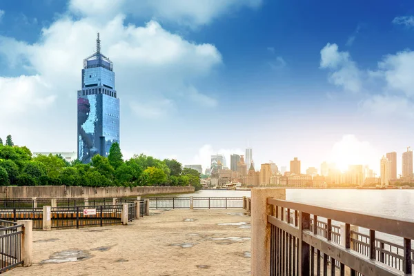 Ciudad de Shanghai Skyline — Foto de Stock