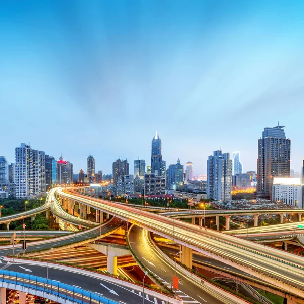 Shanghai viaduct — Stock Photo, Image