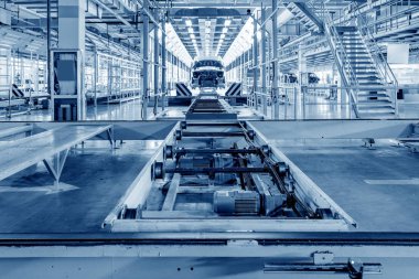 otomobil üretim hattı