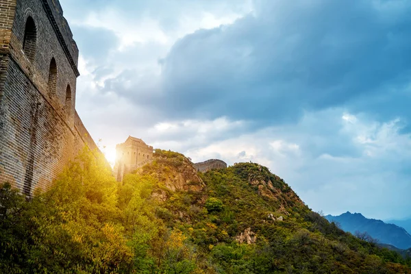 A grande parede da china. — Fotografia de Stock