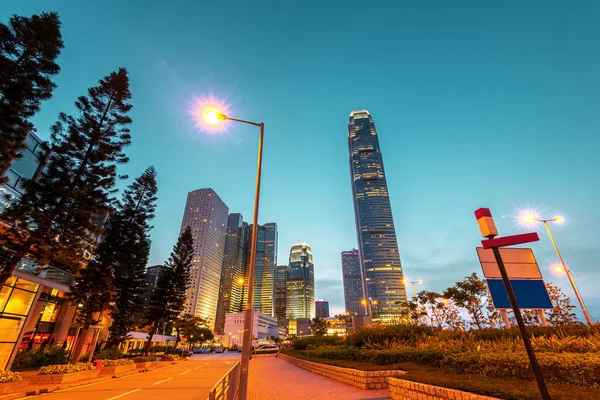 Arkitekturen i hong kong — Stockfoto