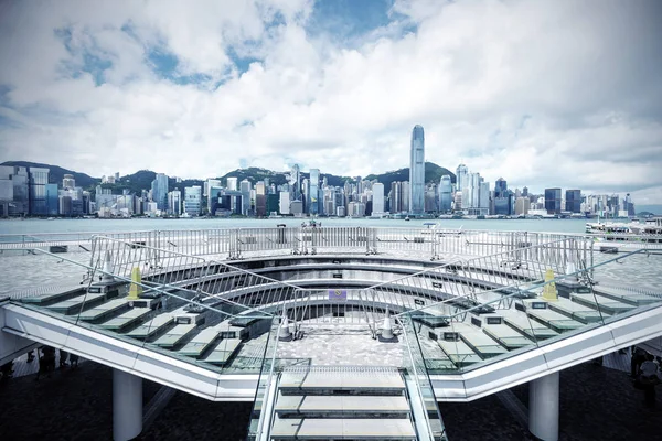 Hohe Gebäude in Hongkong — Stockfoto