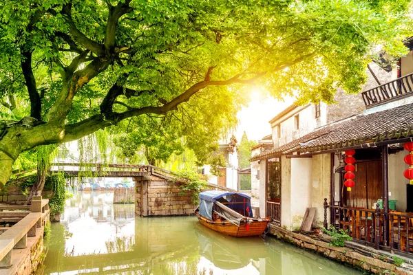 Jiangsu Zhouzhuang Paisaje — Foto de Stock