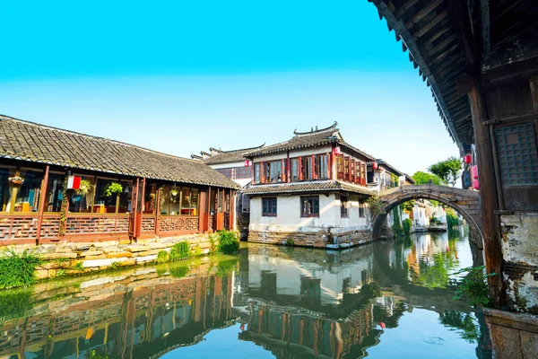 Jiangsu Zhouzhuang Paisagem — Fotografia de Stock