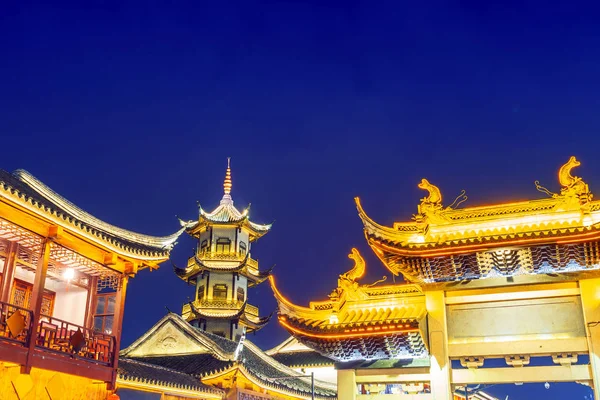 Čínský styl budovy — Stock fotografie