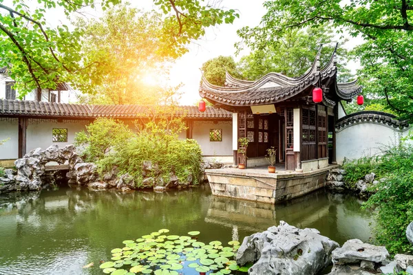 Jardín de Suzhou, China Imágenes de stock libres de derechos