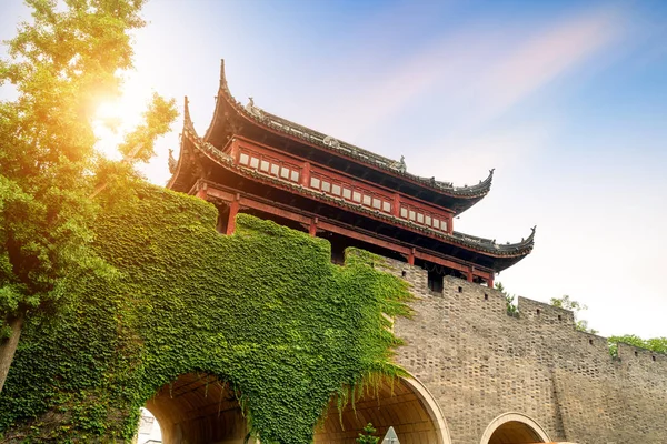 Brama starożytnego miasta Suzhou Zdjęcie Stockowe