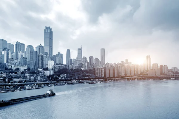 Chongqing Čína dimenzionální provoz — Stock fotografie