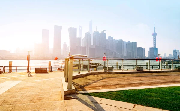 Ciudad de Shanghai Skyline — Foto de Stock