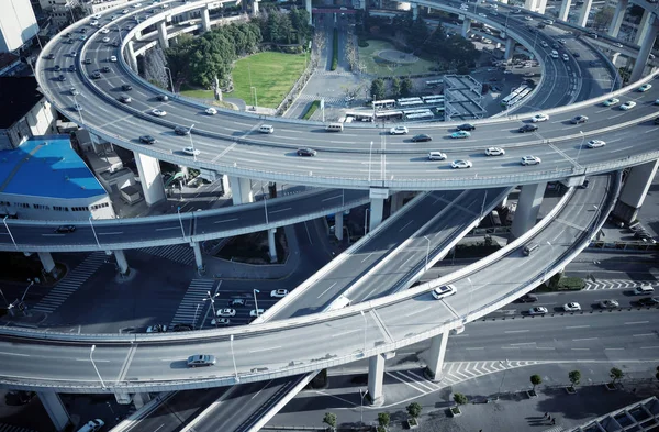 Shanghai viaduct — Stockfoto