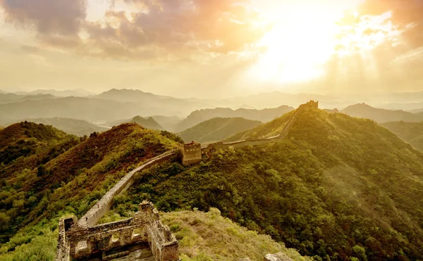 中国の万里の長城は. — ストック写真