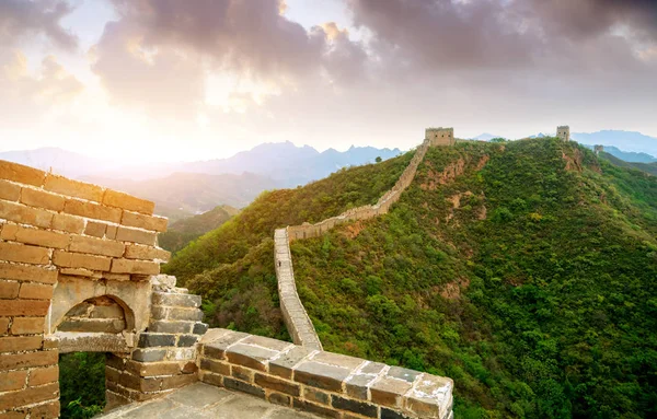 Il grande muro della Cina. — Foto Stock