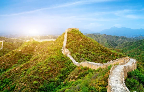 A grande parede da china. — Fotografia de Stock