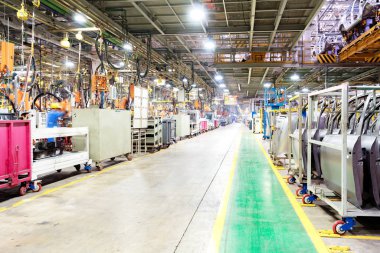 Otomotiv üretim hattı