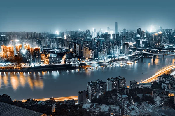 Krajobraz miasta Chongqing — Zdjęcie stockowe