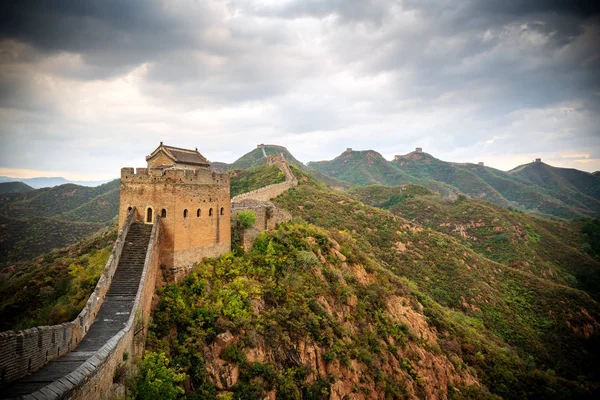 The Great Wall of China. Royalty Free Stock Photos