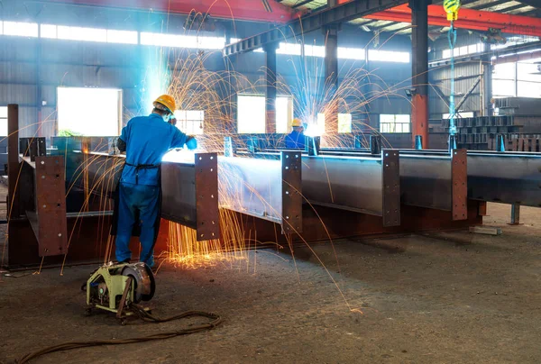 Lassen met mig-mag methode — Stockfoto