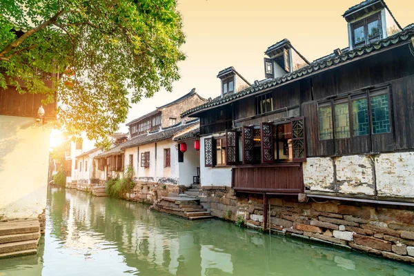 Jiangsu Zhouzhuang Paisaje — Foto de Stock