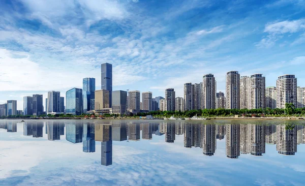 Paysage urbain de Fuzhou, Chine Images De Stock Libres De Droits