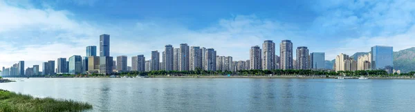 Skyline di Fuzhou città Fotografia Stock