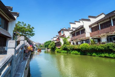 Nanjing Konfüçyüs Tapınağı gece görünümü