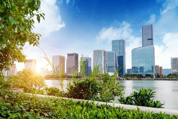 Fuzhou Cityscape, Cina — Foto Stock